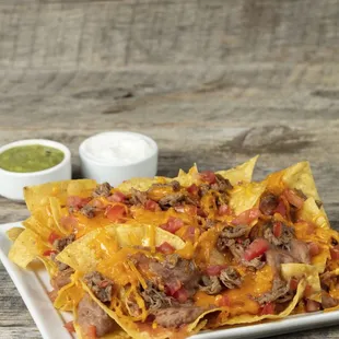 nachos, food
