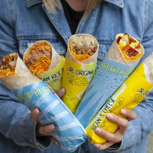 burritos and wraps, food