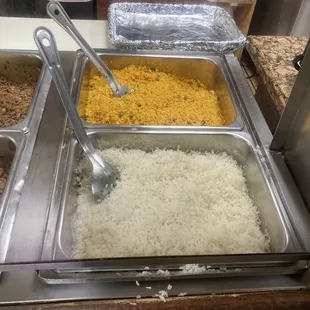 Arroz Blanca y amarillo