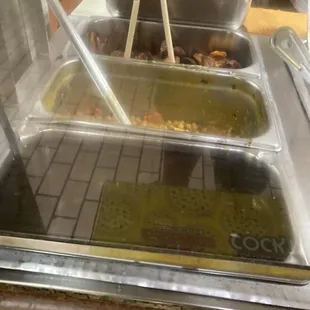 the food being served