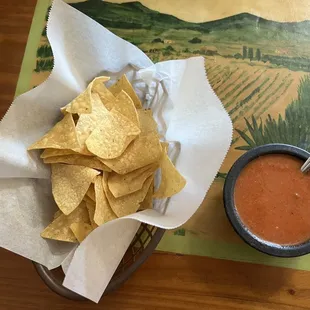 Chips and salsa