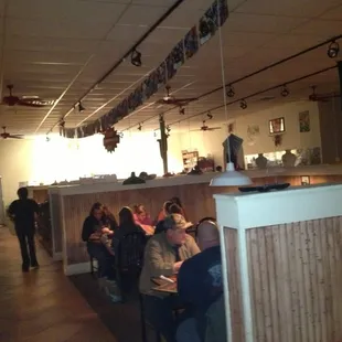 Not a great atmosphere