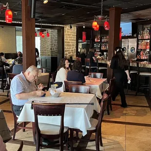 Main dining room, October 19, 2023