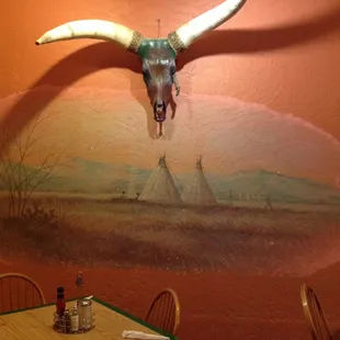 Panting by local artist Polly Reed.