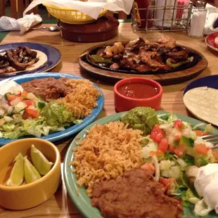Combo fajitas!