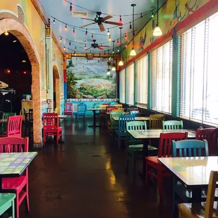 Restaurant decor