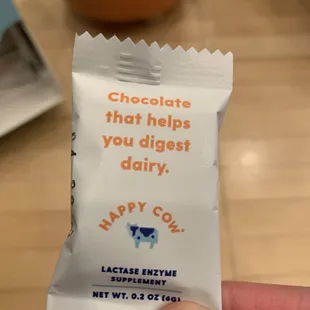 chocolate that helps you digest dairy