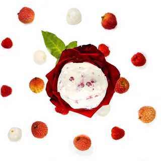 Lychee w/ Raspberry Rose Swirl (PINT)