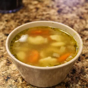 Chicken Dumpling Soup.
