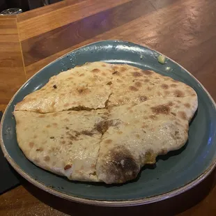 Cheese and Jalapeño flatbread