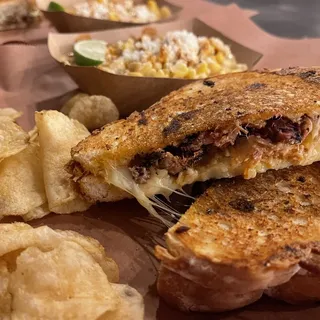 Brisket Grilled Cheese