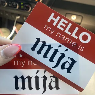 Cute stickers she gave us!