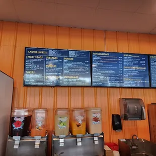 menus