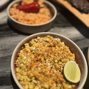 Corn, Mexican rice