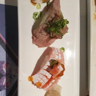 a variety of sushi
