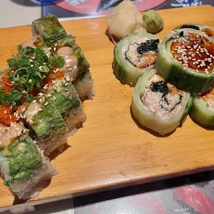 Ninja + crab/cuke/eel