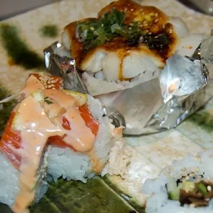 Bay Scallop Roll