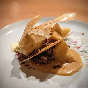 Celery root, apple, hazelnut