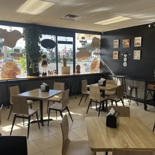 a view of the inside of the restaurant