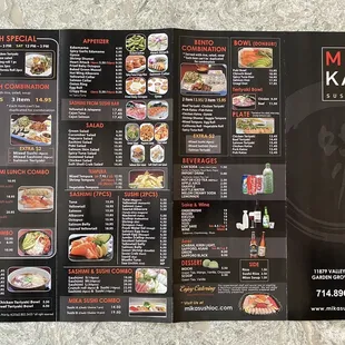 Updated menu 11/2021