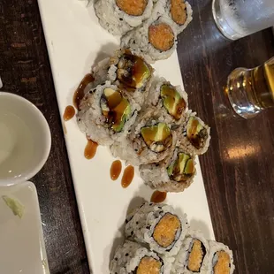 sashimi, sushi and sashimi, food, sushi