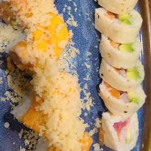 Super crunch and Tiger rolls