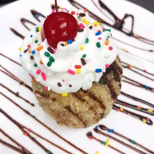 Fried ice cream