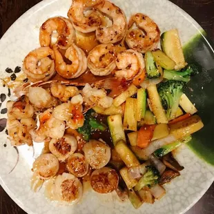 Hibachi Seafood Combo