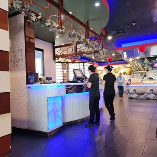 The view from where I was seated.