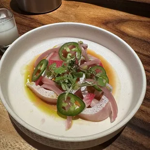 Hamachi appitizer