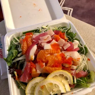 Sashimi Salad