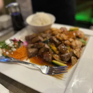 Chicken and Steak Hibachi