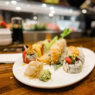 Sushi here is always outstanding! What a display.