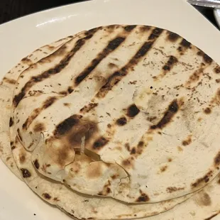 Tortillas accompanying Peking Duck