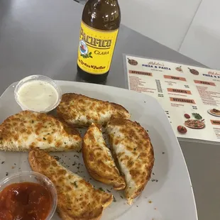 pizza and sauce