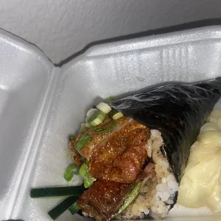 Salmon Skin Hand Roll