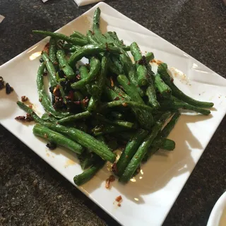 Spicy Garlic Green Beans