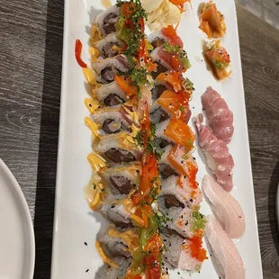 Hell in Heaven roll (in the front)