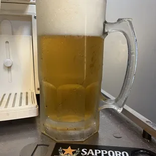Large Sapporo draft