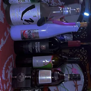 Now serving  Japan Soju, Whiskey,  We also serve flavor sake, flavor nigori sake, dry sake