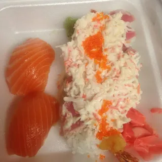 Smoked Salmon Nigiri Sushi