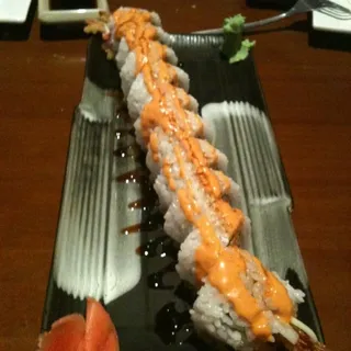 Spicy Golden Prawn Roll
