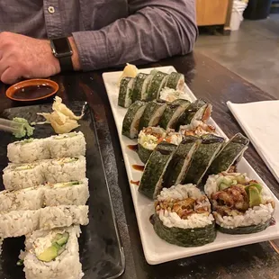 Sushi Mother of Dragon Roll Spider Roll