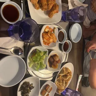 side dishes &amp; wings