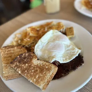 Corned Beef Hash Benedict