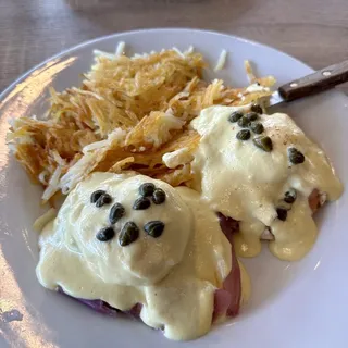 Lox and Capers Benedict