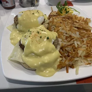 Sausage Jack Benedict