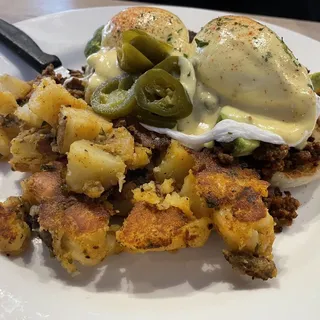 Spicy Mexican Benedict
