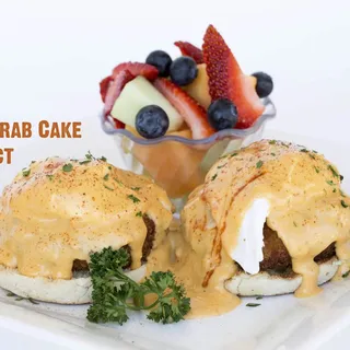Spicy Crab Cake Benedict
