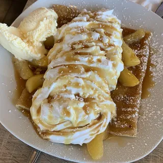 Caramel Apple Crepe